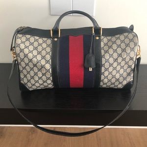Authentic Vintage Gucci Small Duffle